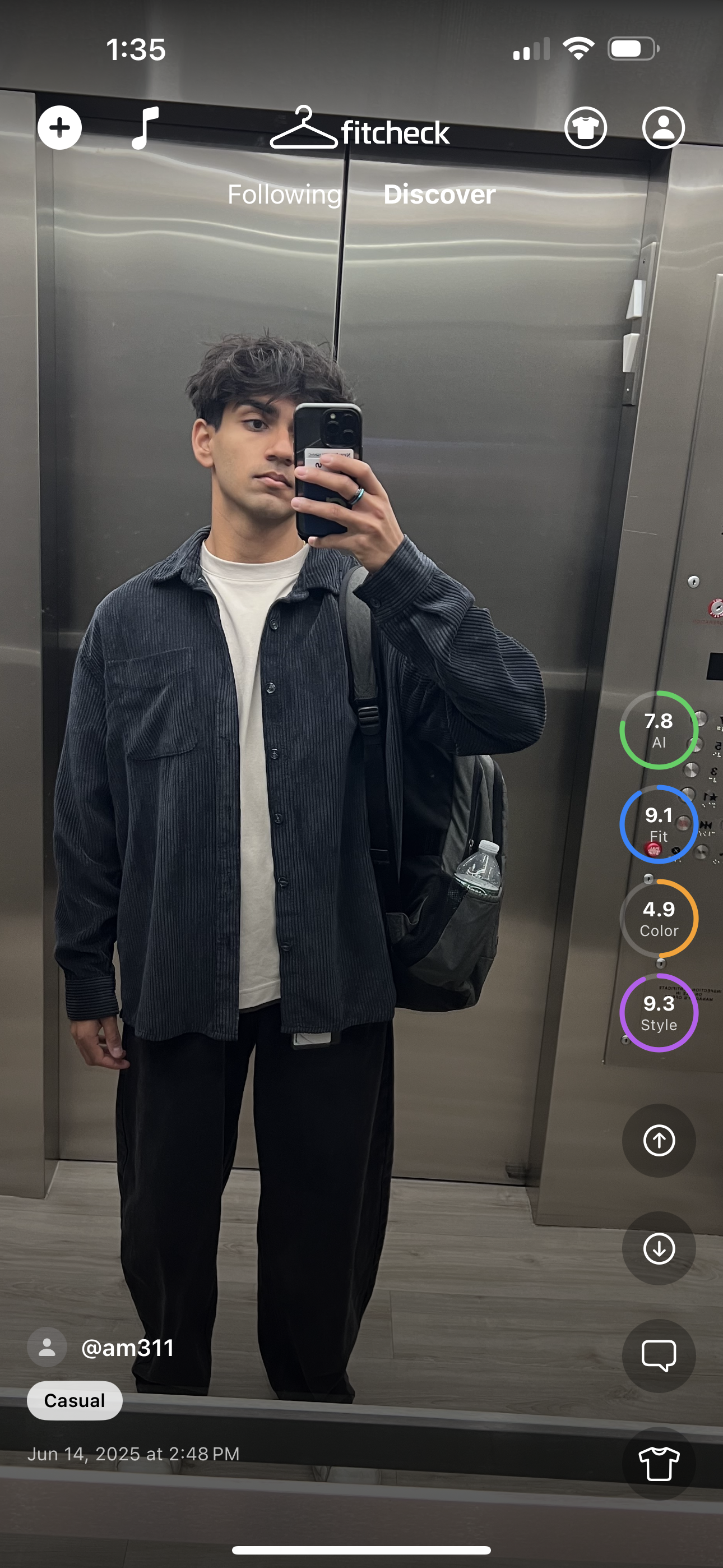 FitCheck App Screenshot 2